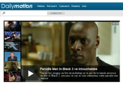 capture d'écran dailymotion