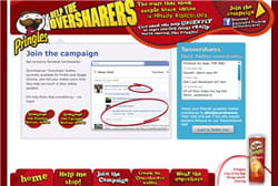 la campagne 'help the oversharers' de pringles