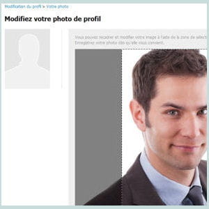 un profil avec photo a beaucoup plus de chances d'être repéré.