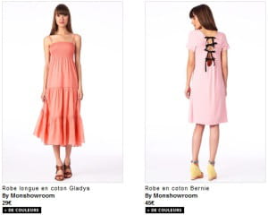le site de prêt-à-porter monshowroom a créé sa propre marque, by monshowroom