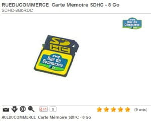 rueducommerce dispose de ses propres gammes depuis 2002