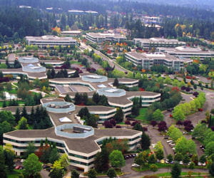 le siège de microsoft, créé dans les années 70.