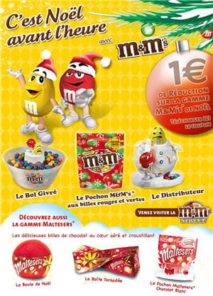 l'e-mailing de m&m's