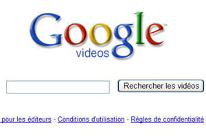 le moteur de recherche de vidéos de google