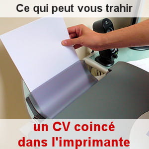 votre cv peut se retrouver entre les mains d'un collègue.