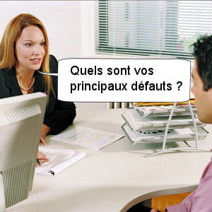 trouvez des défauts acceptables à présenter.
