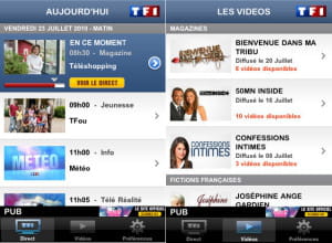 l'application payante tf1 player
