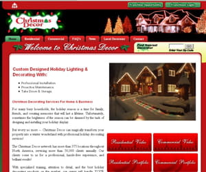 christmas decor s'adresse aussi aux entreprises.
