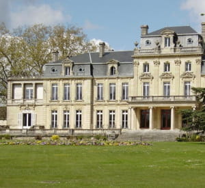 le parc de bourran, à mérignac.