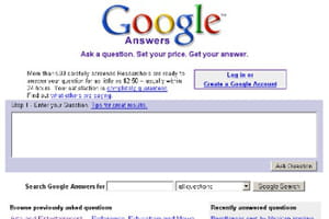 google answers
