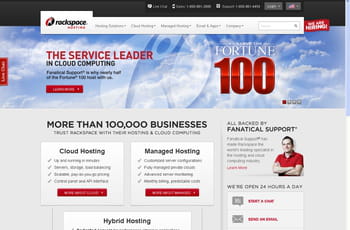 le siège de rackspace est à san antonio, au texas. la société gère près de 80