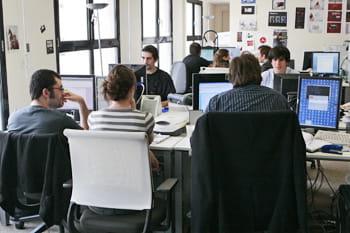 le pôle production / création.