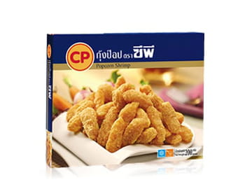 les popcorn de crevettes, distribués en france.