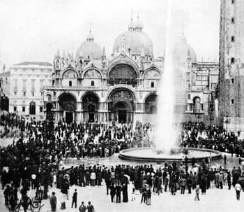la compagnie générale des eaux inaugure une concession à venise en 1879.