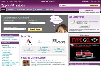yahoo hotjobs 