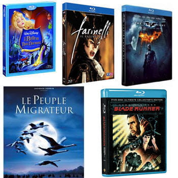 des blu-ray de grande qualité