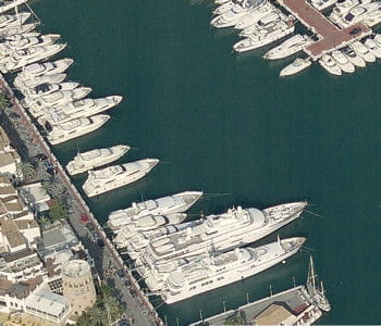 le puerto josé banus de marbella.