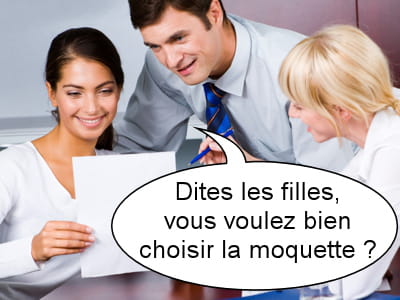 les clichés sexistes sont vite crispants.