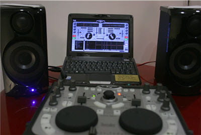 un logiciel de mixage retravaillé pour e-café, avec également une version linux