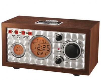 une radio moderne dans un look rétro