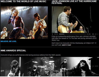 un site bien utile pour regarder le concert de vos artistes préférés