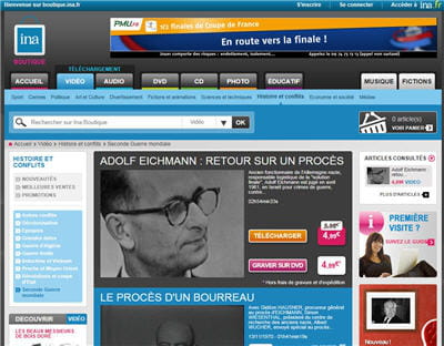 on trouve des perles, des documents majeurs de l'audiovisuel français