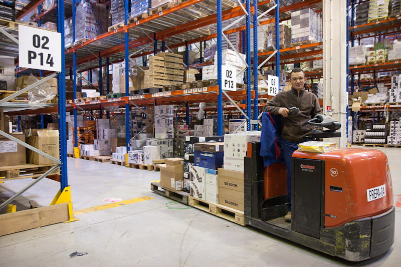 Pixmania : mise en stock des produits