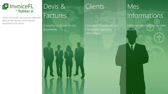 InvoiceFL : une application Windows 8 pour les pro