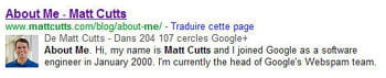 astucieux, google récompense les inscrits à google+ d'une meilleure visibilité
