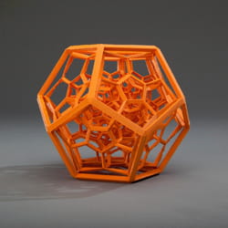 les imprimantes 3d peuvent fabriquer des formes complexes.