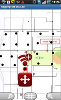 paramétrage des zones auxquelles affecter une action via insiteo