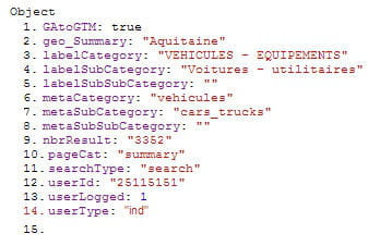 user id datalayer