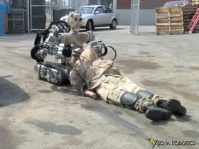les robots pourraient bientôt ramener des soldats blessés de la ligne de fronts