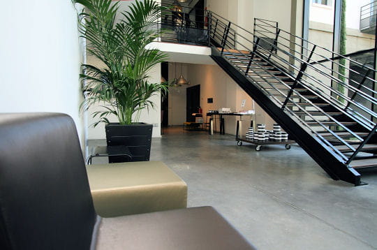 Le hall d'entrée