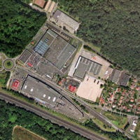 l'hypermarché de franconville, dans le val d'oise.