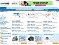 buycentral, l'un des comparateurs de prix de lycos.