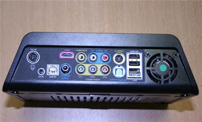 la connectique du mediadisk dnx