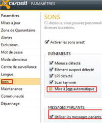 désactiver les messages vocaux 