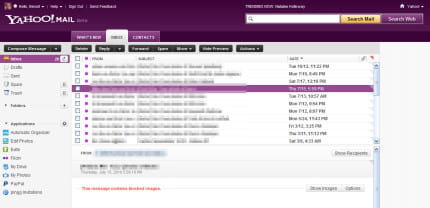 le nouveau yahoo mail