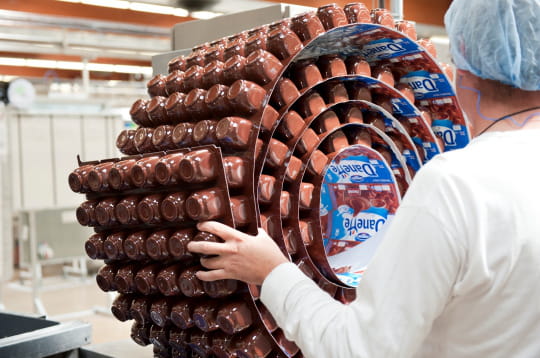 Production des Danette