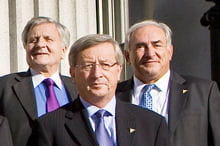 jean-claude juncker l'aurait convaincu de se présenter à la direction du fmi.